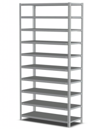 Стеллаж MS Strong 2750х1200х600 10 полок