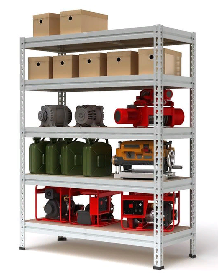 Стеллаж металлический МС-Т 2000х1820х760 5 полок купить в Волгограде Стеллаж металлический МС-Т 2000х1820х760 5 полок купить в Волгограде