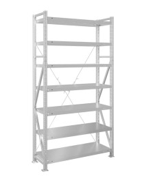 Стеллаж MS U 2000x1500x300 7 полок (150 кг, металл)