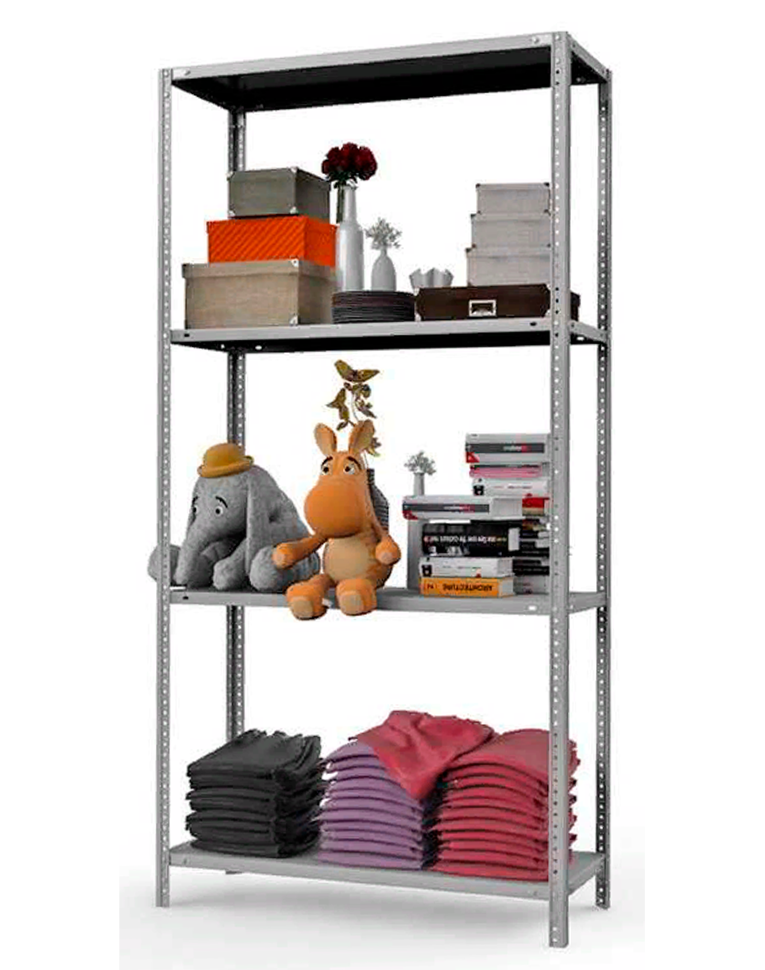 Стеллаж MS Strong 2200х1000х300 4 полки купить в Волгограде Стеллаж MS Strong 2200х1000х300 4 полки купить в Волгограде