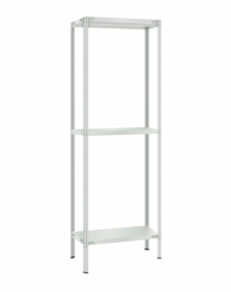 Стеллаж металлический Титан МС-500 2400х700х600 3 полки Стеллаж металлический Титан МС-500 2400х700х600 3 полки