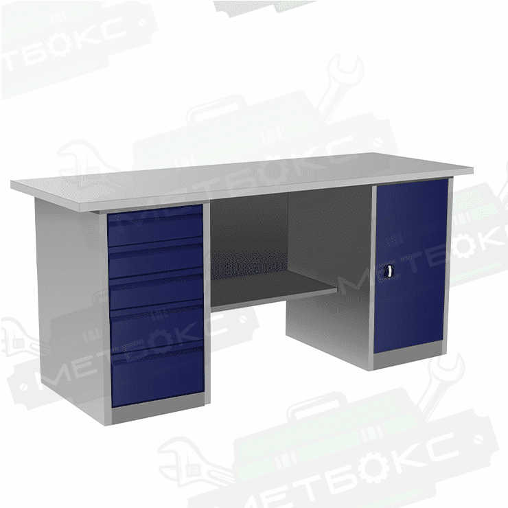 Верстак с тумбой и драйвером ВП-4Т/1,9 купить в Волгограде Верстак с тумбой и драйвером ВП-4Т/1,9 купить в Волгограде