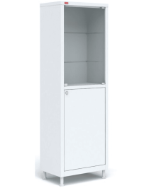 Металлический медицинский шкаф М1 165.50.32 C Металлический медицинский шкаф М1 165.50.32 C