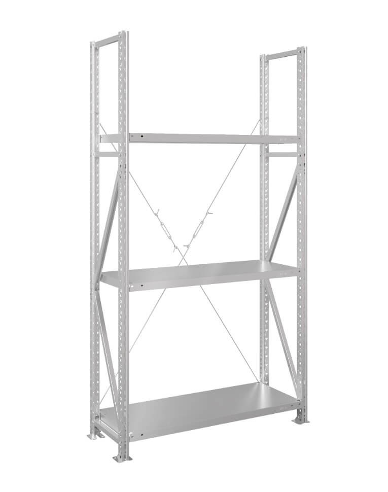 Стеллаж MS U 2500x1200x800 3 полки (350 кг, металл) купить в Волгограде Стеллаж MS U 2500x1200x800 3 полки (350 кг, металл) купить в Волгограде