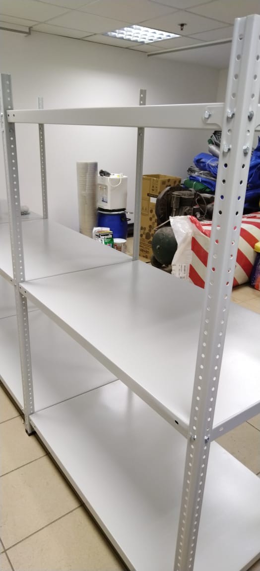 Стеллаж металлический Титан МС-500 1500х1000х600 3 полки купить в Волгограде Стеллаж металлический Титан МС-500 1500х1000х600 3 полки купить в Волгограде