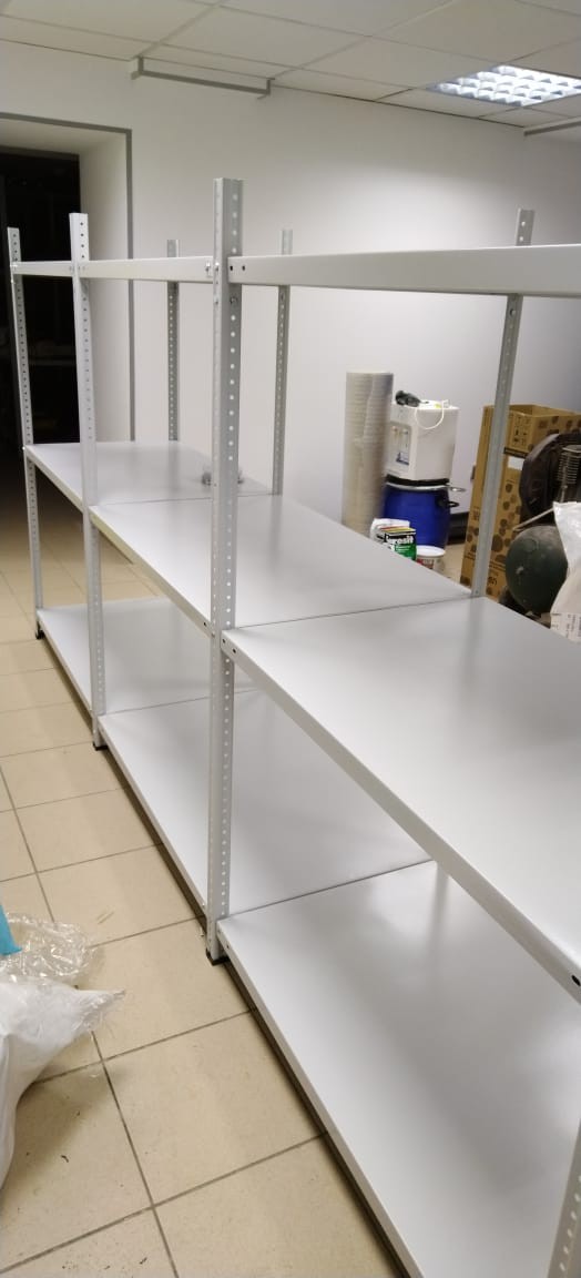 Стеллаж металлический Титан МС-500 1500х1000х600 3 полки купить в Волгограде Стеллаж металлический Титан МС-500 1500х1000х600 3 полки купить в Волгограде