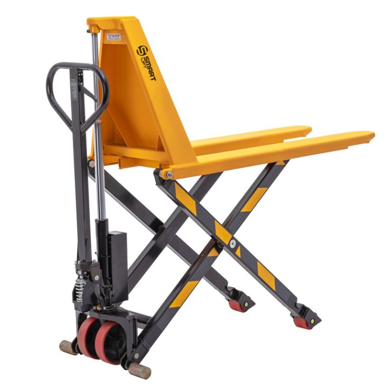Гидравлическая тележка (рохля) SD-HL (HLT10, г/п 1000 кг, вилы 1150x550 мм, высокоподъемная 800 мм) SMARTLIFT (SMART) купить в Волгограде Гидравлическая тележка (рохля) SD-HL (HLT10, г/п 1000 кг, вилы 1150x550 мм, высокоподъемная 800 мм) SMARTLIFT (SMART) купить в Волгограде