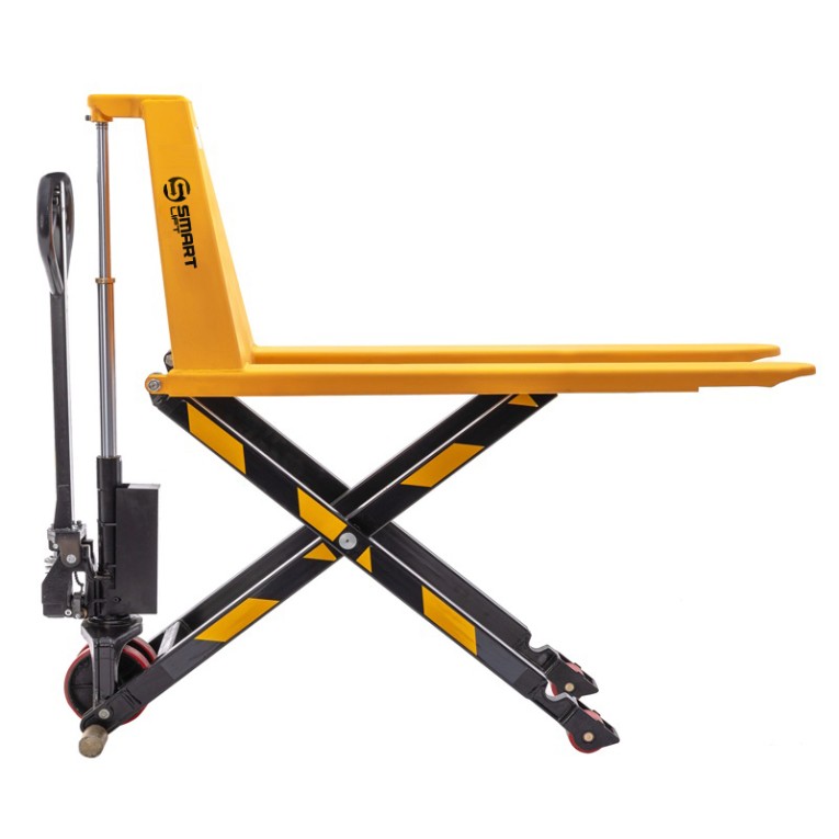 Гидравлическая тележка (рохля) SD-HL (HLT10, г/п 1000 кг, вилы 1150x550 мм, высокоподъемная 800 мм) SMARTLIFT (SMART) купить в Волгограде Гидравлическая тележка (рохля) SD-HL (HLT10, г/п 1000 кг, вилы 1150x550 мм, высокоподъемная 800 мм) SMARTLIFT (SMART) купить в Волгограде