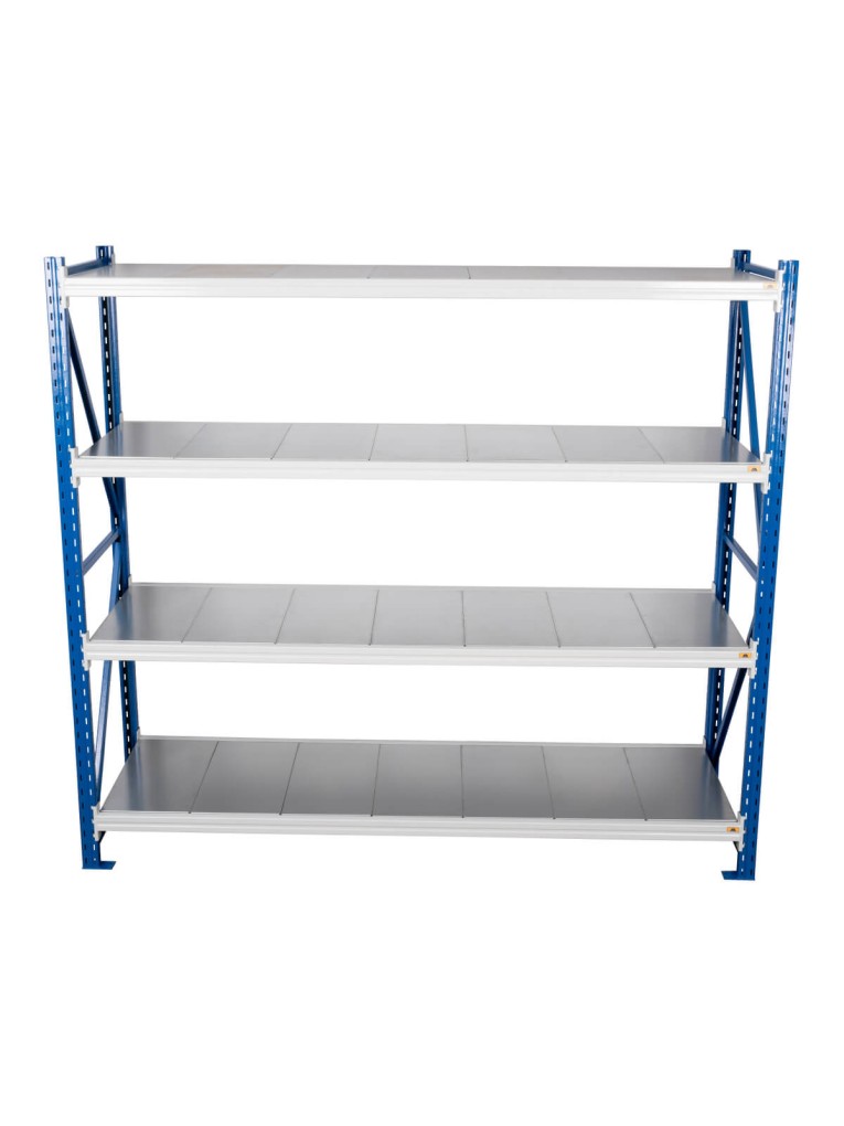 Стеллаж стационарный БиКом СТ-4 300x90x100 4 полки купить в Волгограде Стеллаж стационарный БиКом СТ-4 300x90x100 4 полки купить в Волгограде