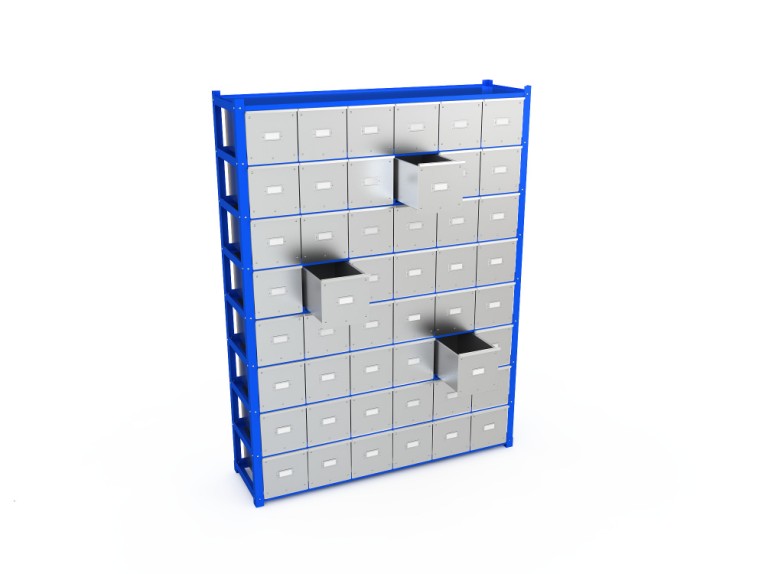 Система хранения с выдвижными ящиками BOXES M 2000.1500.400.B48 купить в Волгограде Система хранения с выдвижными ящиками BOXES M 2000.1500.400.B48 купить в Волгограде