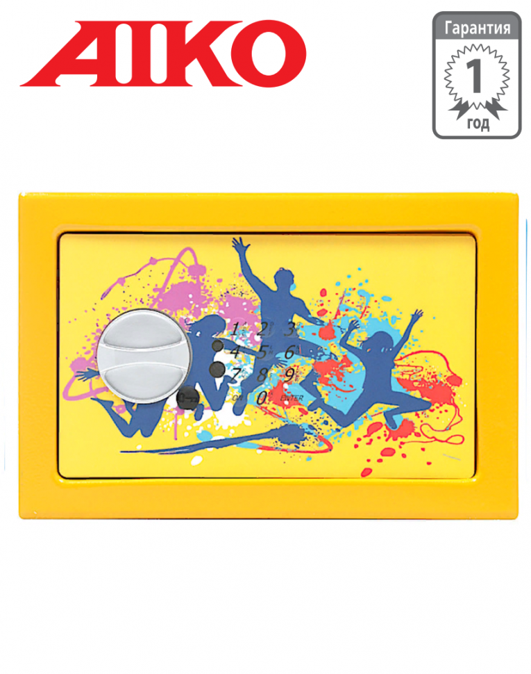 Детский металлический сейф Aiko T-170 EL Dance купить в Волгограде Детский металлический сейф Aiko T-170 EL Dance купить в Волгограде