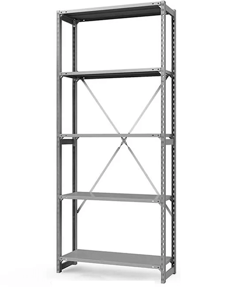 Стеллаж ТСУ 2000x1000x500 5 полок (150 кг, перф) купить в Волгограде Стеллаж ТСУ 2000x1000x500 5 полок (150 кг, перф) купить в Волгограде