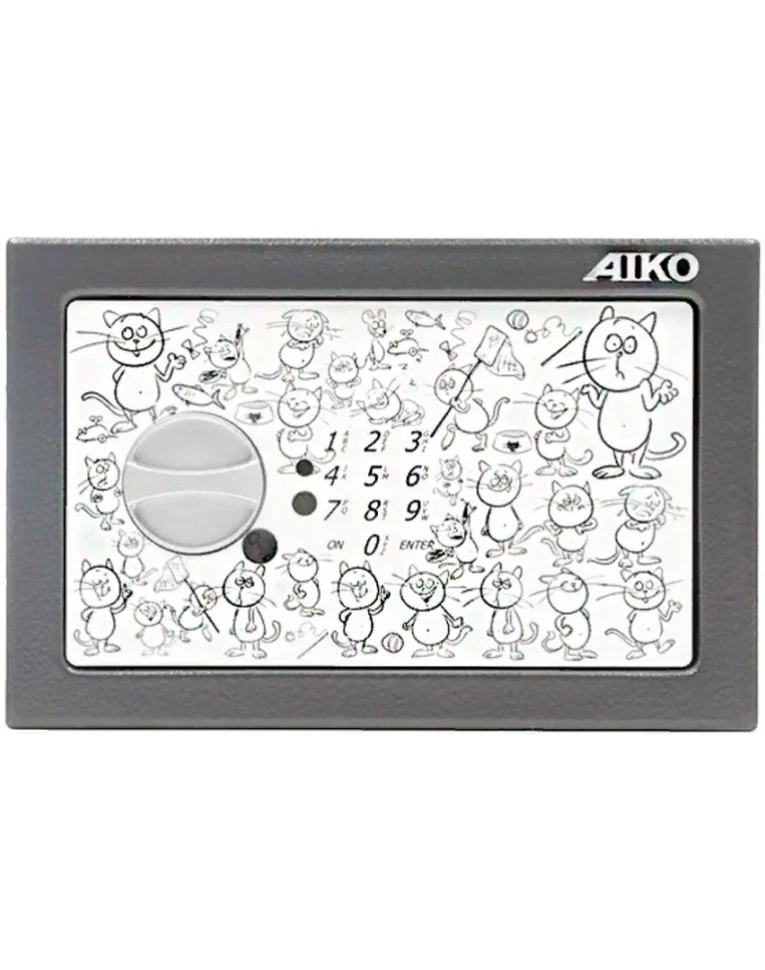 Детский сейф Aiko T-170 EL Paint, дополнительный вид