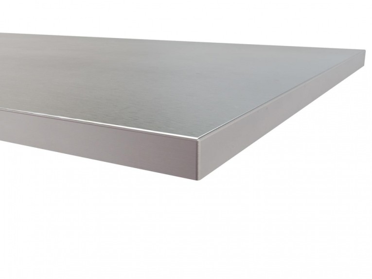 Столешница из фанеры 30 мм + чехол из нержавеющей стали 1 мм (ширина 2000 мм) купить в Волгограде Столешница из фанеры 30 мм + чехол из нержавеющей стали 1 мм (ширина 2000 мм) купить в Волгограде