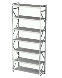 Стеллаж MS Profi 2000х1500х1000 7 полок Стеллаж MS Profi 2000х1500х1000 7 полок