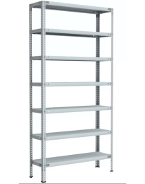 Стеллаж металлический Титан МС-500 2000х1200х500 7 полок Стеллаж металлический Титан МС-500 2000х1200х500 7 полок