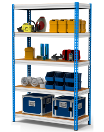 Стеллаж металлический МКФ 3000х1510х500 5 полок