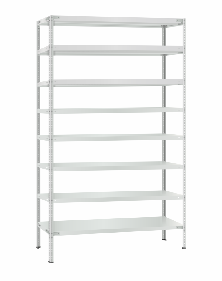 Стеллаж металлический Титан МС-500 3000х1200х600 8 полок купить в Волгограде Стеллаж металлический Титан МС-500 3000х1200х600 8 полок купить в Волгограде