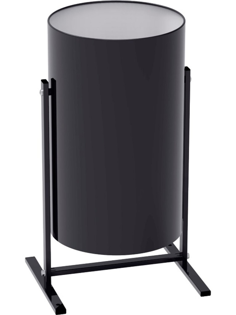 Металлическая уличная урна 19 литров черного цвета купить в Волгограде Металлическая уличная урна 19 литров черного цвета купить в Волгограде