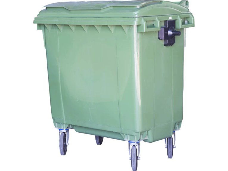 Мусорный контейнер 770л. зелёный купить в Волгограде