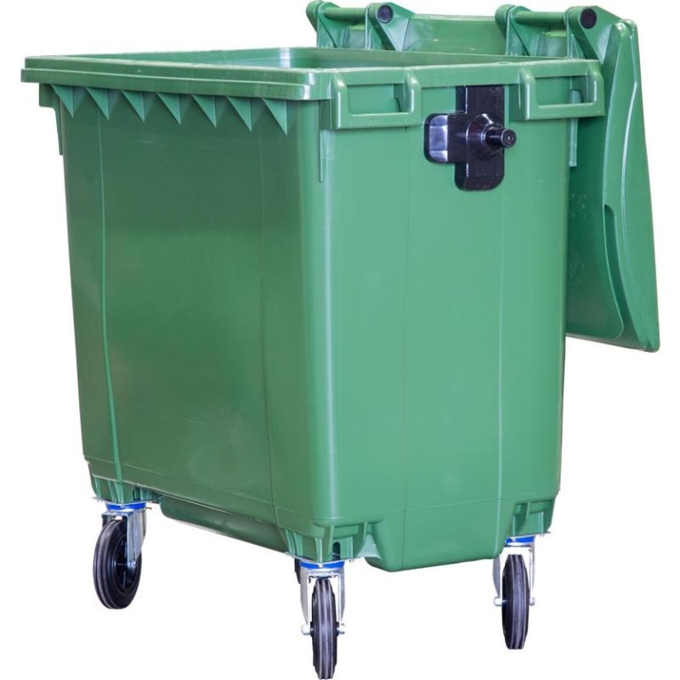 Мусорный контейнер 770л. зелёный купить в Волгограде