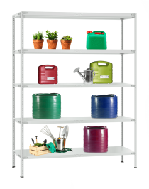 Стеллаж металлический Титан МС-900 2500x1000x600 5 полок