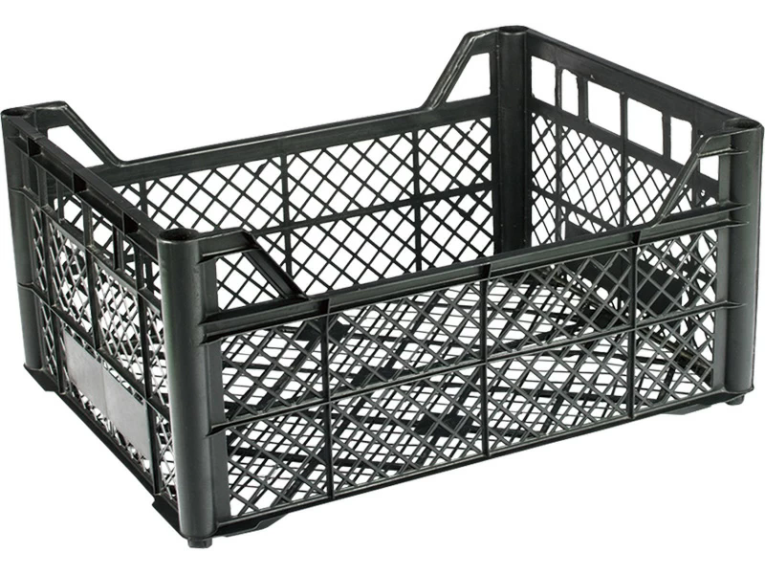 Ящик 400х300х185 сетка ромб чёрный купить в Волгограде