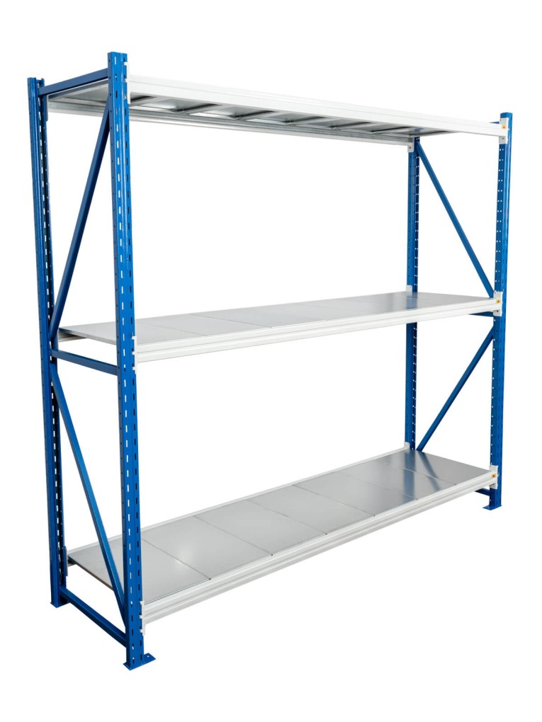 Стеллаж стационарный БиКом СТ-4 200x120x40 3 полки купить в Волгограде Стеллаж стационарный БиКом СТ-4 200x120x40 3 полки купить в Волгограде