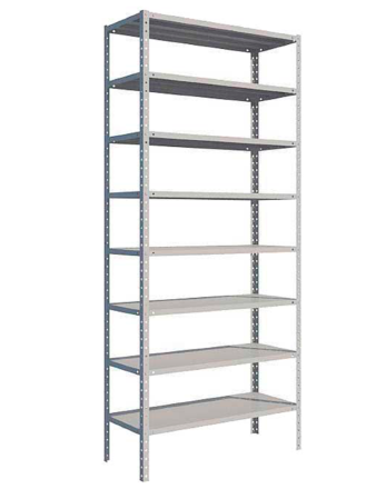 Стеллаж MS Strong 2750х1000х300 8 полок купить в Волгограде