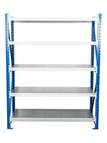 Стеллаж стационарный БиКом СТ-4 250x120x80 5 полок Стеллаж стационарный БиКом СТ-4 250x120x80 5 полок