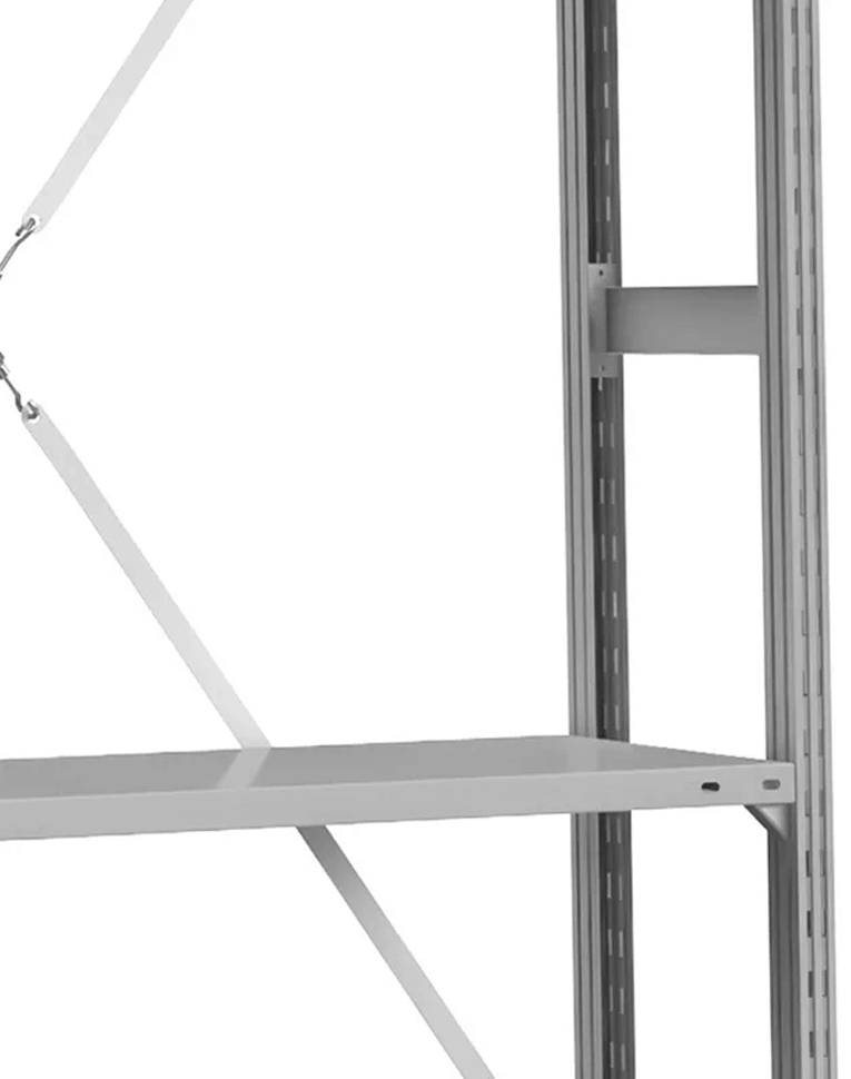 Стеллаж ТСУ 2000x1200x300 4 полки (150 кг, перф) купить в Волгограде Стеллаж ТСУ 2000x1200x300 4 полки (150 кг, перф) купить в Волгограде