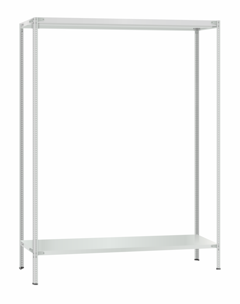 Стеллаж металлический Титан МС-500 2300х1500х300 2 полки купить в Волгограде Стеллаж металлический Титан МС-500 2300х1500х300 2 полки купить в Волгограде