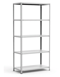 Стеллаж металлический Титан МС-750 2000x1000x500 5 полок Стеллаж металлический Титан МС-750 2000x1000x500 5 полок