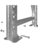 Стеллаж MS U 2000x1200x800 3 полки (280 кг, металл) купить в Волгограде