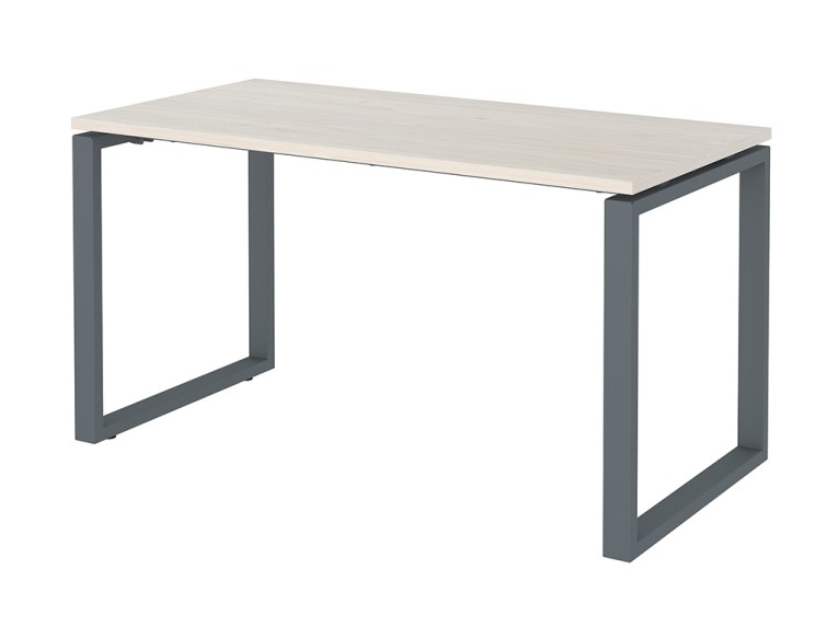 Стол NTO 140x70 белое дерево/антрацит купить в Волгограде Стол NTO 140x70 белое дерево/антрацит купить в Волгограде