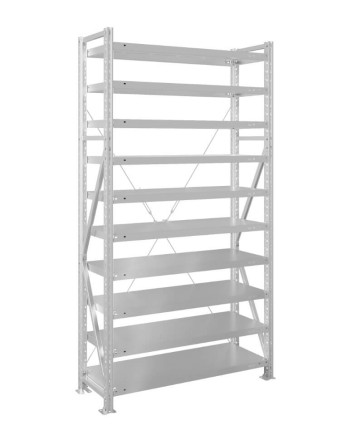 Стеллаж MS U 2000x1200x400 10 полок (180 кг, металл) купить в Волгограде