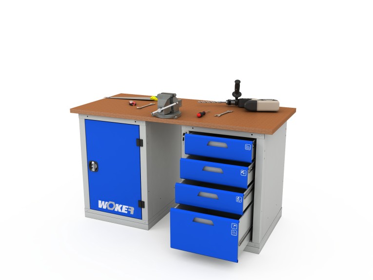 Верстак двухтумбовый WOKER PRO 2104.1200 купить в Волгограде Верстак двухтумбовый WOKER PRO 2104.1200 купить в Волгограде