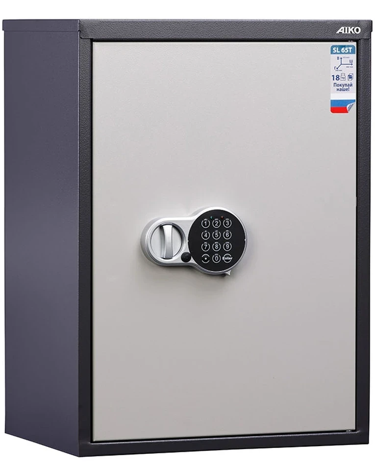 Бухгалтерский шкаф Aiko SL-65Т EL, внутреннее отделение Бухгалтерский шкаф Aiko SL-65Т EL, внутреннее отделение