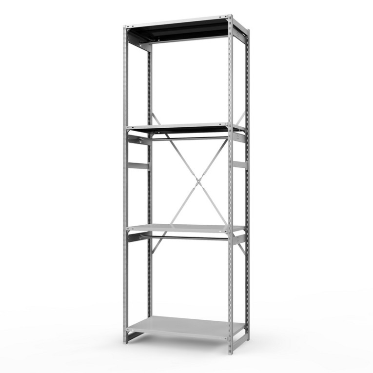 Стеллаж металлический ТСУ Универсал, 3000х1060х500 мм.Штанги: 3шт. Полки: металл 4 шт. купить в Волгограде