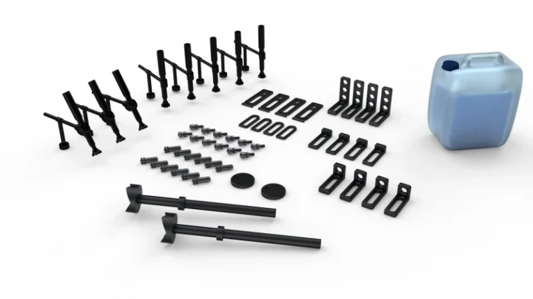 Набор оснастки для сварочного стола №2: Базовый (49 предметов) купить в Волгограде Набор оснастки для сварочного стола №2: Базовый (49 предметов) купить в Волгограде