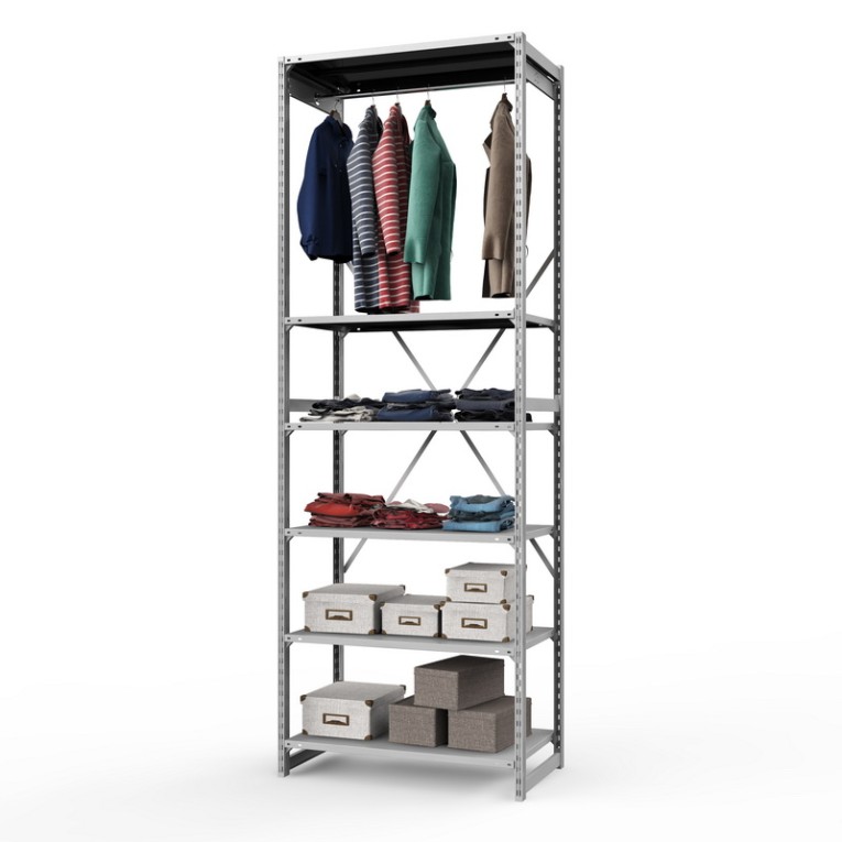 Стеллаж металлический ТСУ Универсал, 3000х1060х600 мм.Штанги: 1шт. Полки: металл 6 шт. купить в Волгограде Стеллаж металлический ТСУ Универсал, 3000х1060х600 мм.Штанги: 1шт. Полки: металл 6 шт. купить в Волгограде