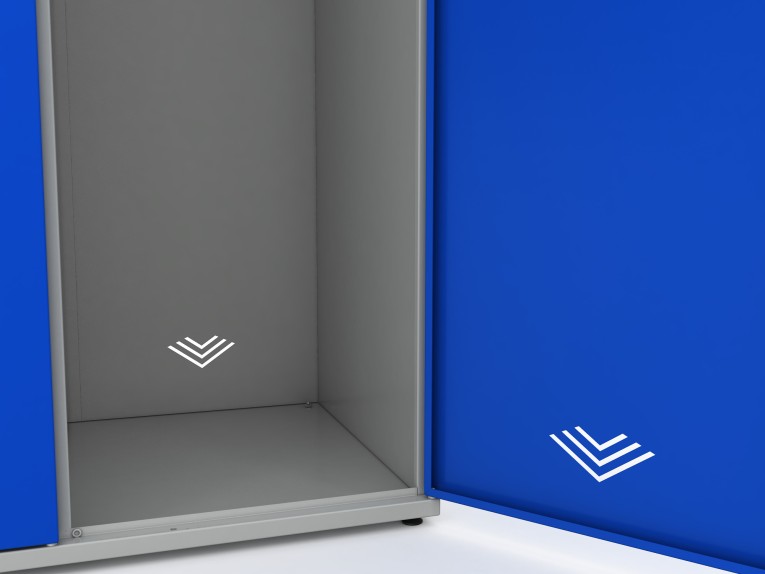 Шкаф гардеробный металлический COMFORT 1700/22 (600) купить в Волгограде Шкаф гардеробный металлический COMFORT 1700/22 (600) купить в Волгограде