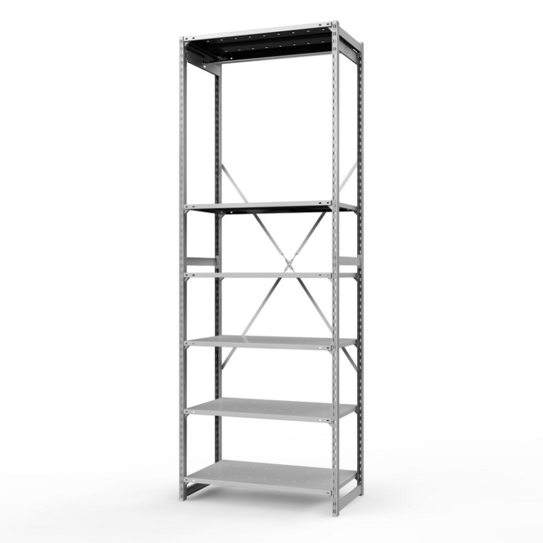 Стеллаж металлический ТСУ Универсал, 3000х1060х600 мм.Штанги: 1шт. Полки: металл усил. перф. 6 шт. купить в Волгограде Стеллаж металлический ТСУ Универсал, 3000х1060х600 мм.Штанги: 1шт. Полки: металл усил. перф. 6 шт. купить в Волгограде