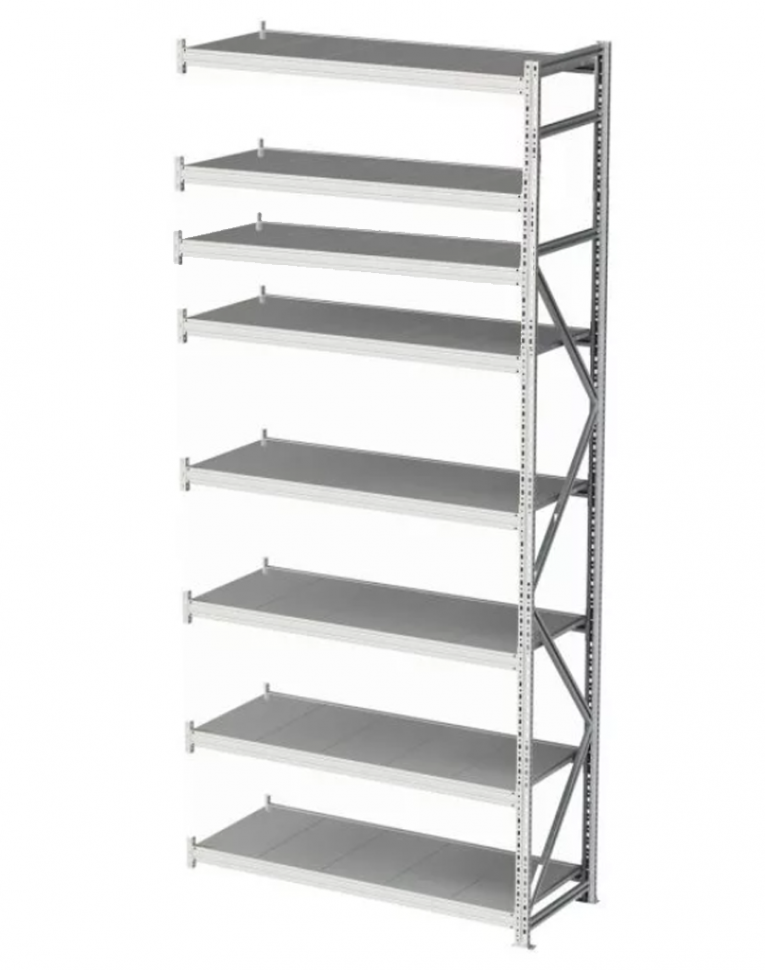 Дополнительная секция MS Profi 2500x1200x500 8 полок купить в Волгограде Дополнительная секция MS Profi 2500x1200x500 8 полок купить в Волгограде