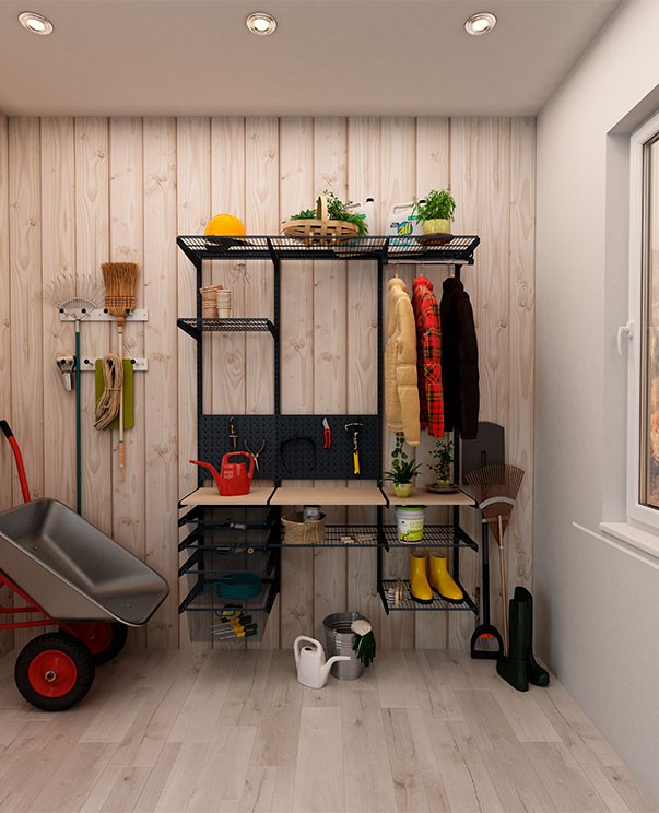 Гардеробная система Практик Home Дача 1 купить в Волгограде Гардеробная система Практик Home Дача 1 купить в Волгограде