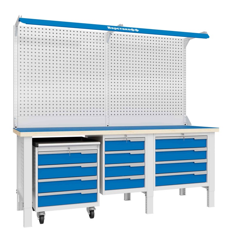 Верстак CTR 2232.S4L4M4.4-2F купить в Волгограде Верстак CTR 2232.S4L4M4.4-2F купить в Волгограде