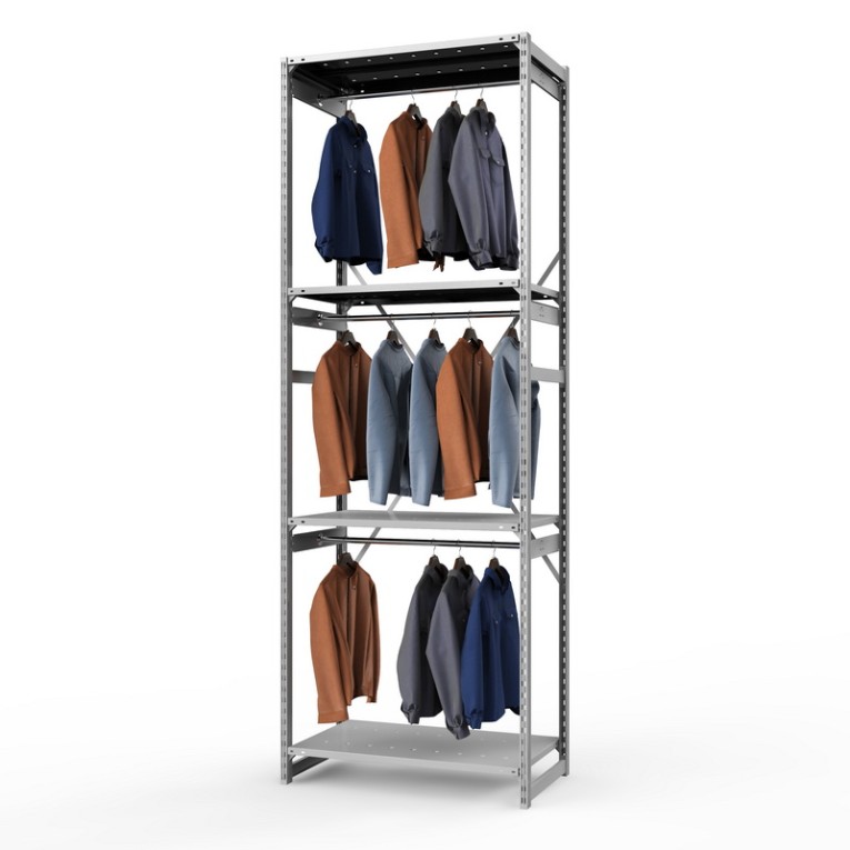 Стеллаж металлический ТСУ Универсал, 3000х1060х600 мм.Штанги: 3шт. Полки: металл перф. 4 шт. купить в Волгограде Стеллаж металлический ТСУ Универсал, 3000х1060х600 мм.Штанги: 3шт. Полки: металл перф. 4 шт. купить в Волгограде