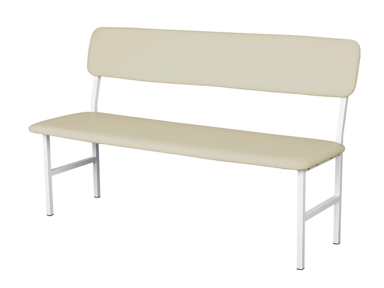 Банкетка медицинская со спинкой МД БС (слоновая кость) купить в Волгограде