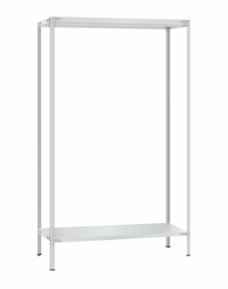 Стеллаж металлический Титан МС-500 2400х1200х500 2 полки купить в Волгограде Стеллаж металлический Титан МС-500 2400х1200х500 2 полки купить в Волгограде