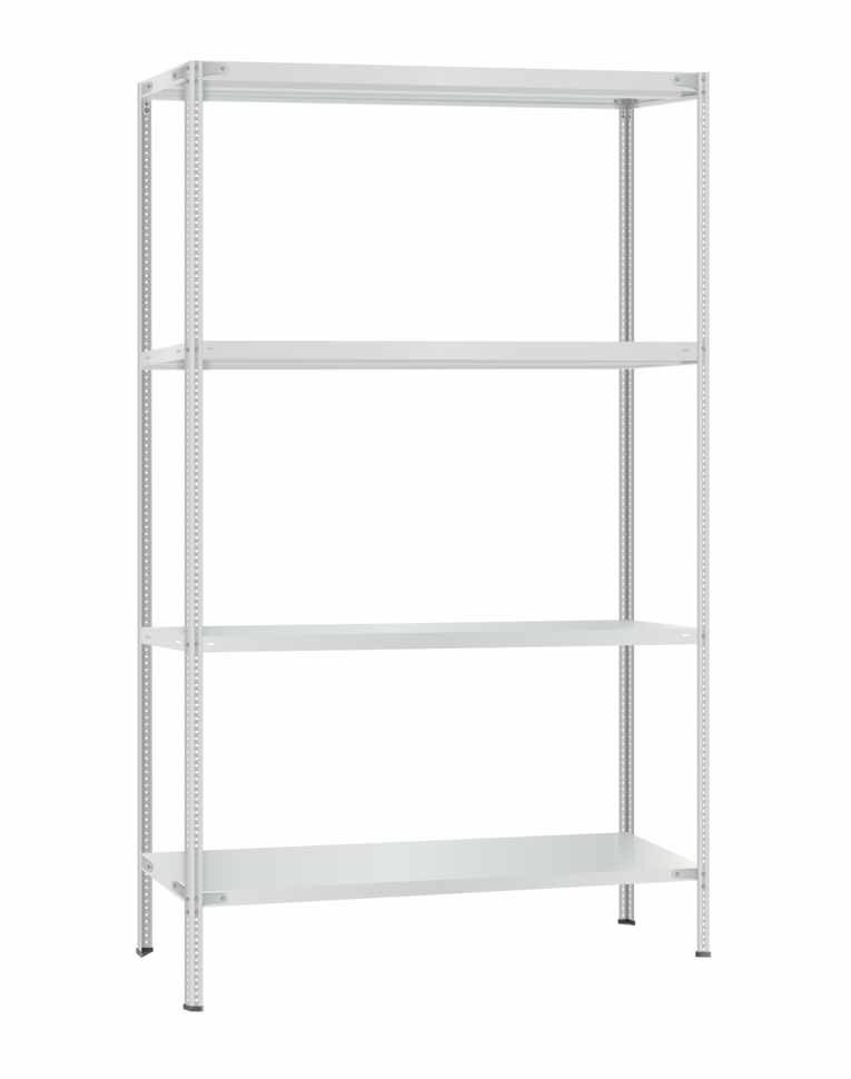 Стеллаж металлический Титан МС-500 2400х1200х500 4 полки купить в Волгограде Стеллаж металлический Титан МС-500 2400х1200х500 4 полки купить в Волгограде